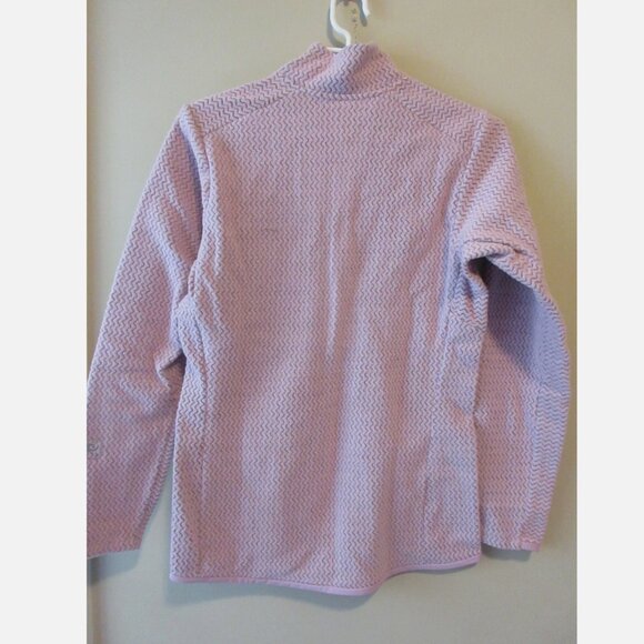 New Patagonia R1 Air 1/2 Zip Neck Women's MILKWEED MAUVE Fleece Pullover Size L - Picture 8 of 8